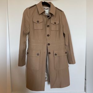 Camel Banana Republic Peacoat